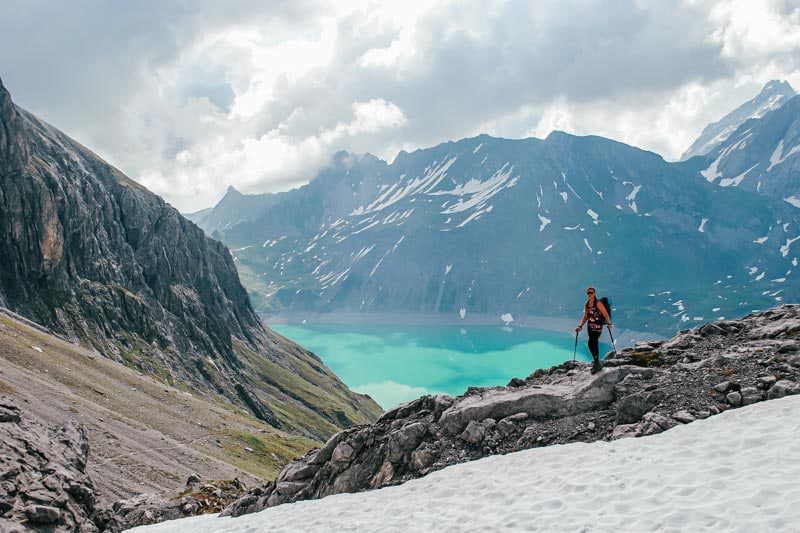 Schesaplana (52) Blick auf den Lünersee