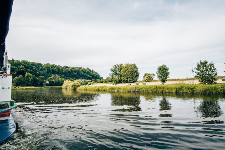 Auf-der-Weser Schifffahrt auf der Weser