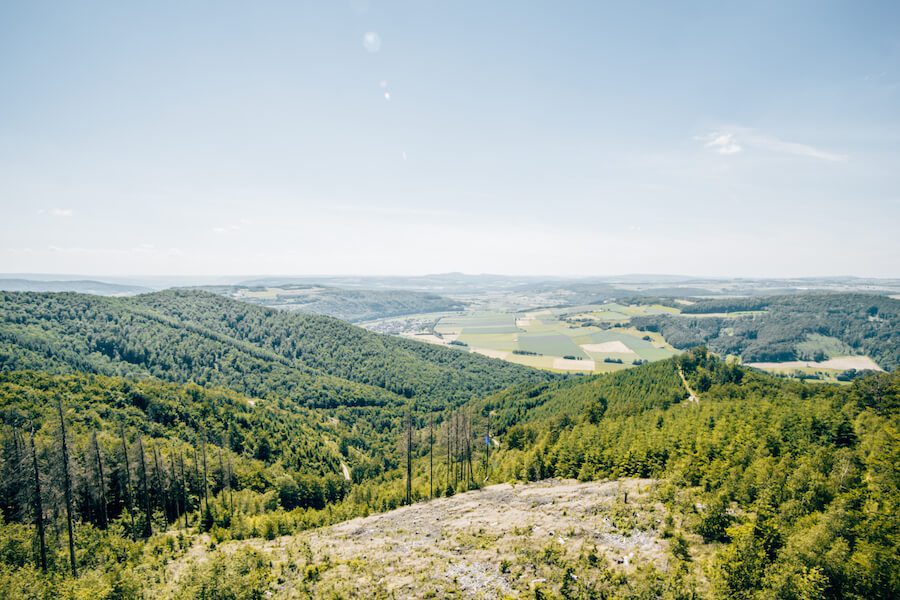 Ausblick-Bodoturm Ausblick vom Bodoturm
