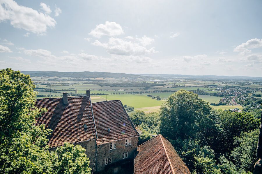 Ausblick-Schaumburg Ausblick von der Schaumburg