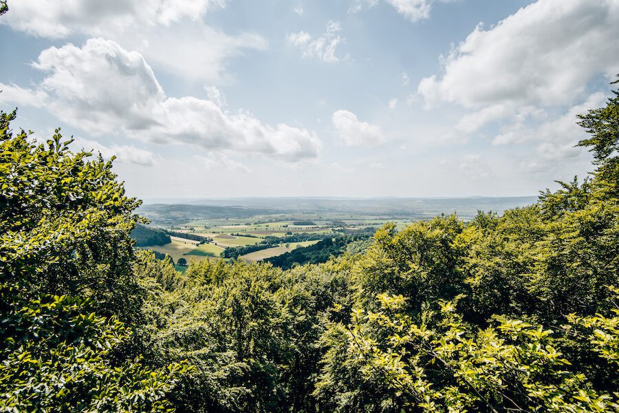 Ausblick-Teufelskanzel Ausblick von der Teufelskanzel