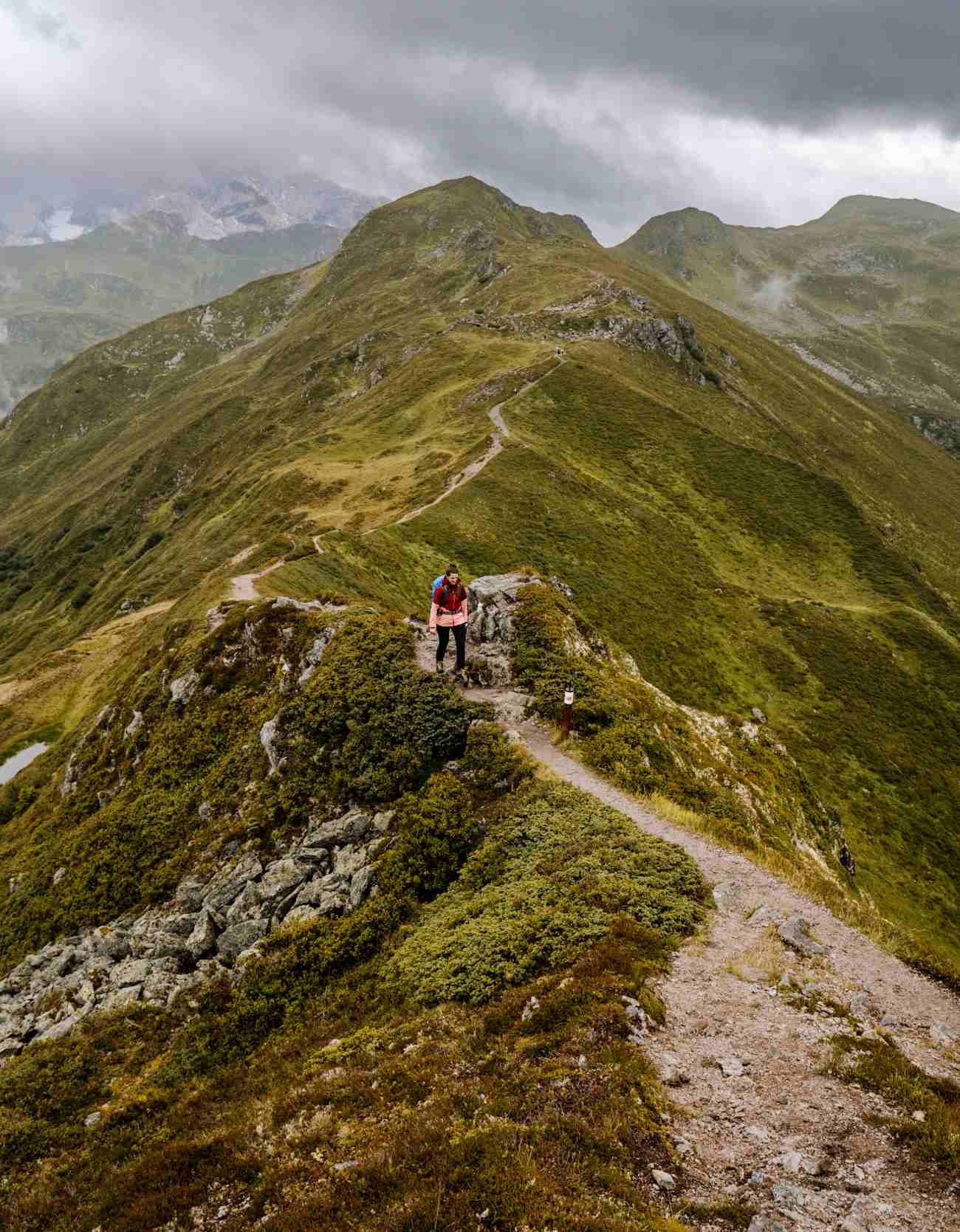 Wandern-Rätikon Über den Grat am Golmer Joch