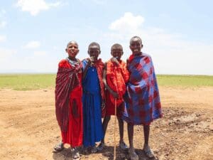 Einheimische Tansania