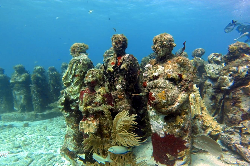 Unterwassermuseum Mexiko