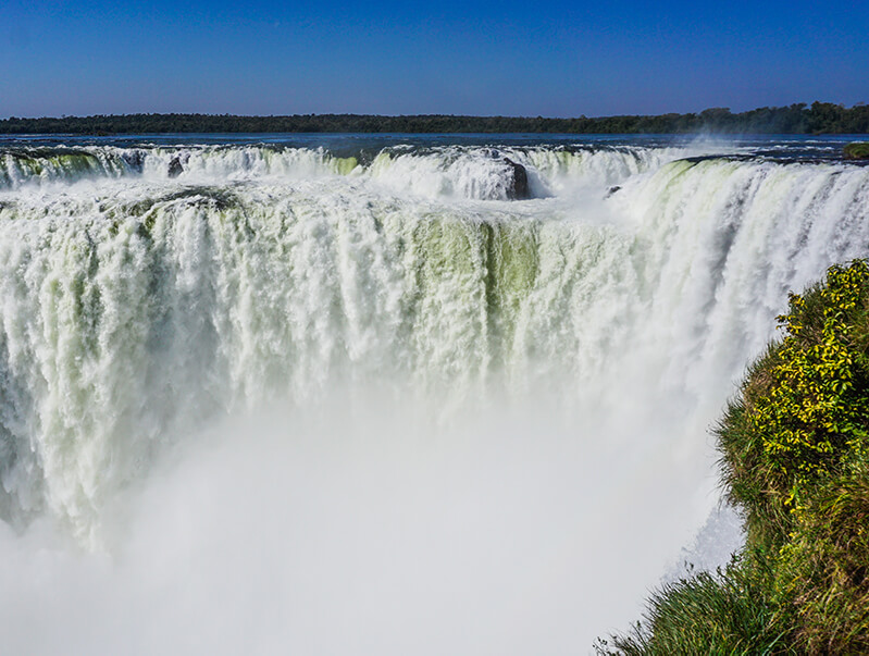 Argentinien Iguazu Wasserfall