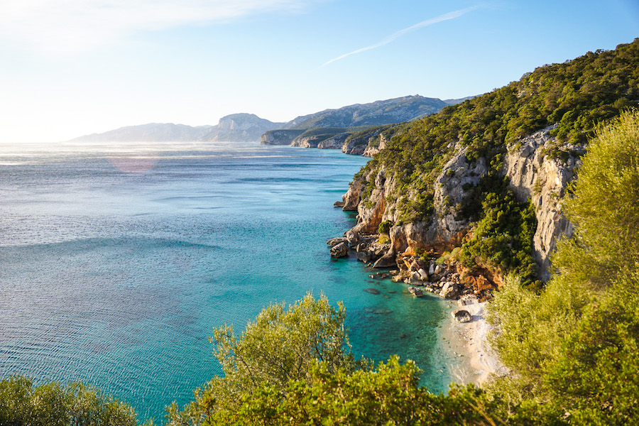 Ausblick Küste Sardinien