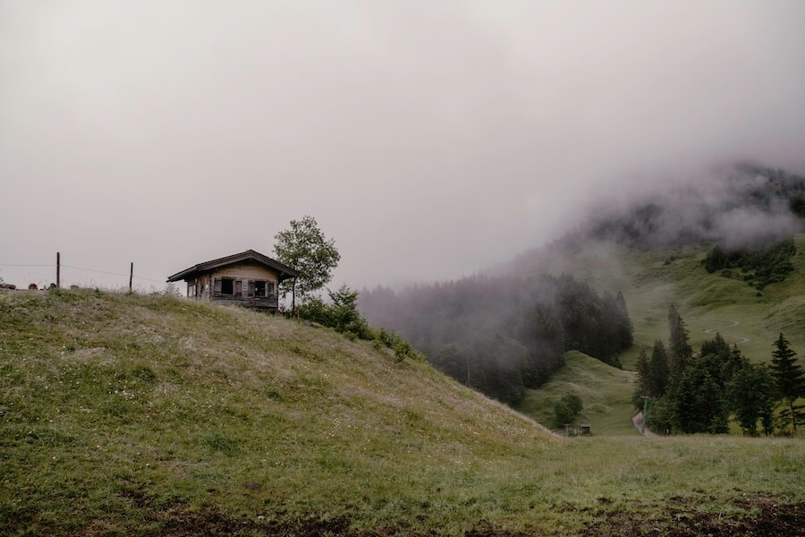 Almwanderung Nebel Kaiserwinkl