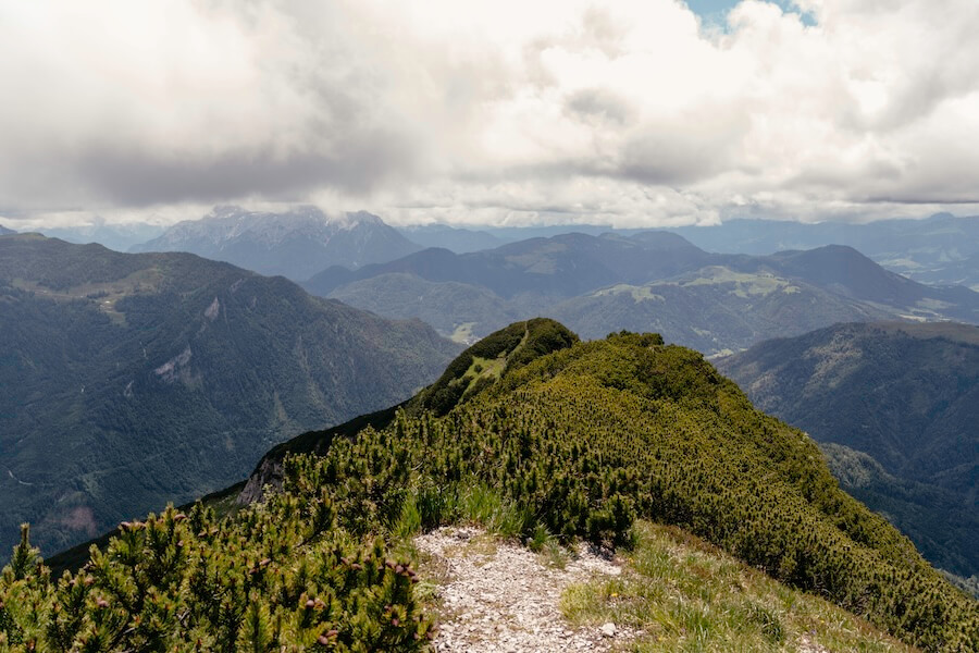 Blick vom Gipfel des Unterberghorn