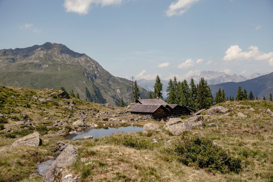 Idyllische Sennalpen