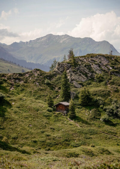 Kleine Hütte am Gantakopf