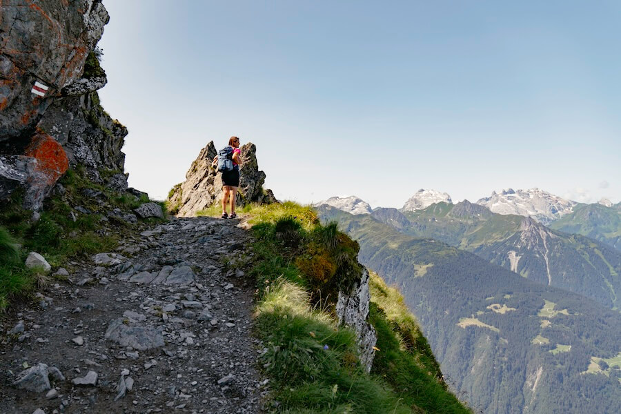 Panoramaweg zur Wormser Hütte