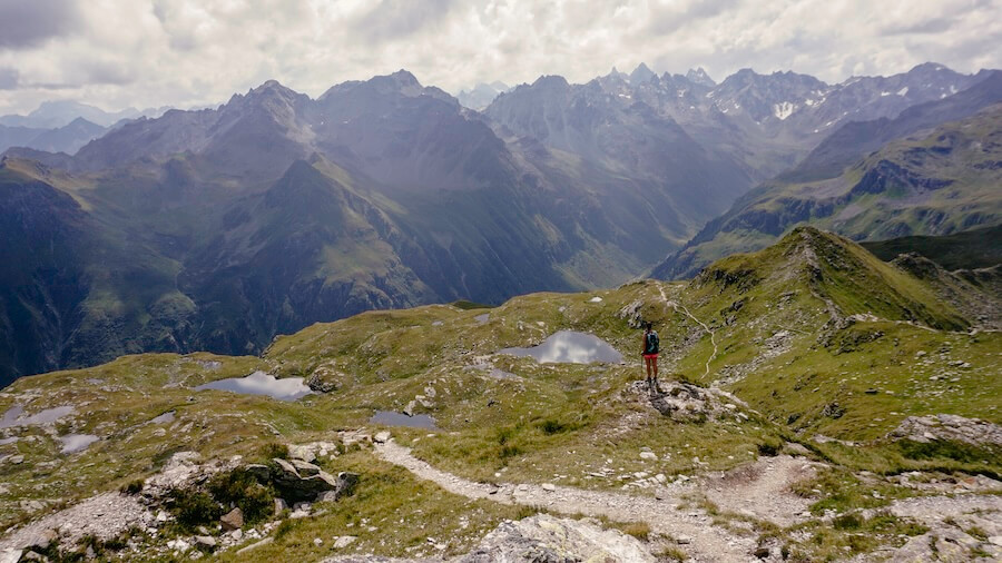 Ausblick von der Madrisella