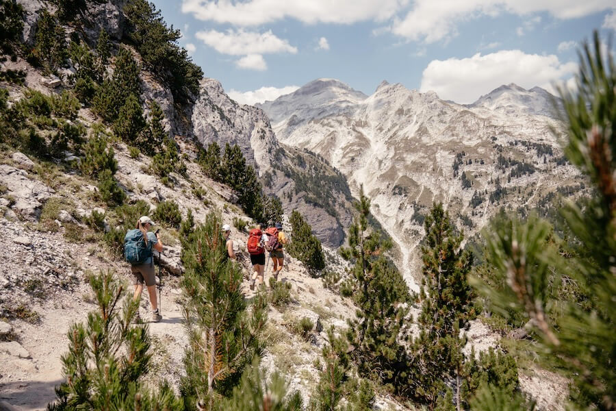 Beeindruckende Wanderung