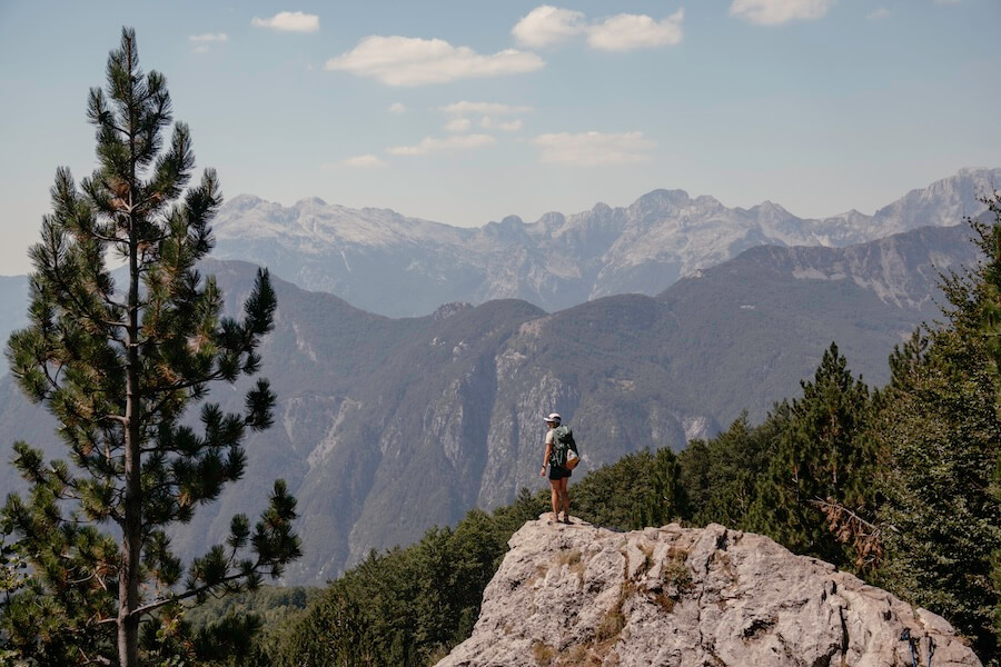 Ausblick direkt zu Beginn