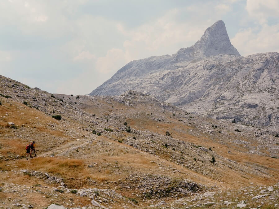 Blick auf das Matterhorn Albaniens