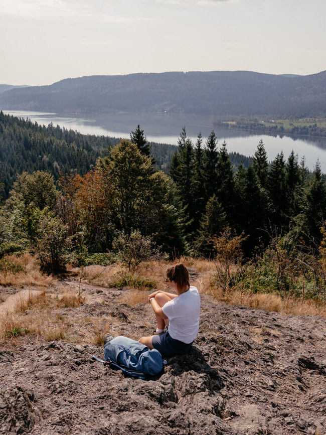 Ausblick Bildstein auf Schluchsee