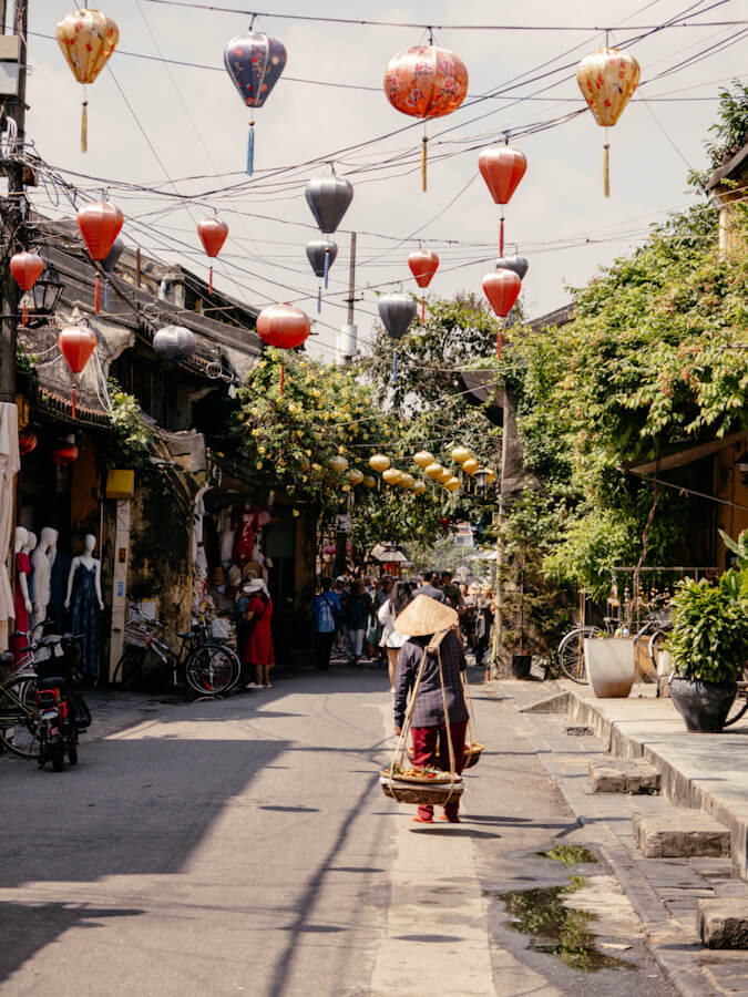 In den Straßen von Hoi An