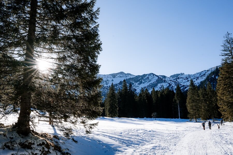 Winterwanderung Vilser Alm