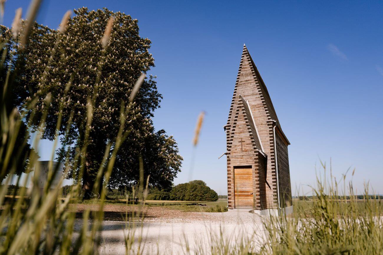 Dillinger-Land-Denzel-Kapelle-Radfahren Kapelle Oberthürheim von Christoph Mäckler