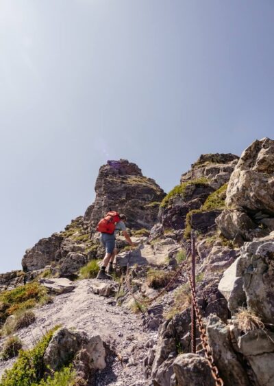 2025-06-16-Maira-Etappe2-Mt-Gardetta68 eine kleine Kraxelpassage