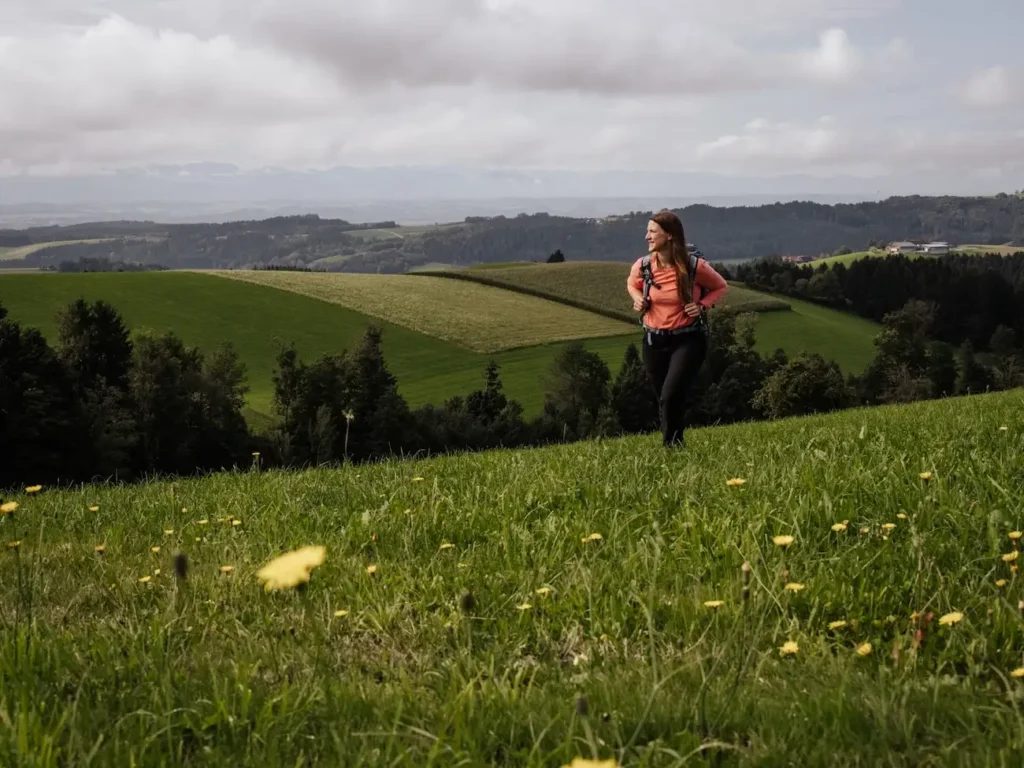 Wandern im Bad Kreuzen in Oberösterreich