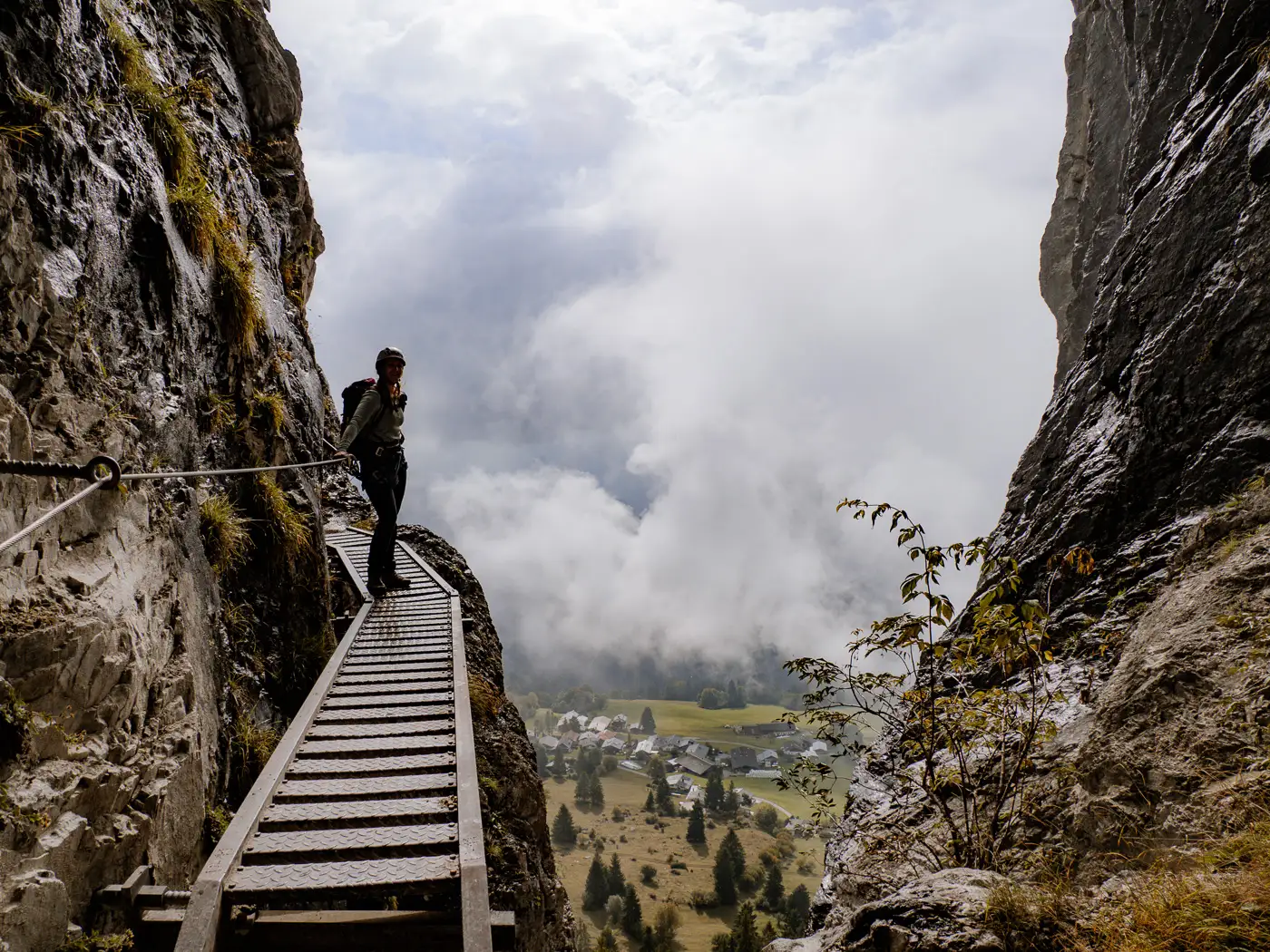 2025-10-01-Pinut-Klettersteig71 Auf dem Pinutklettersteig