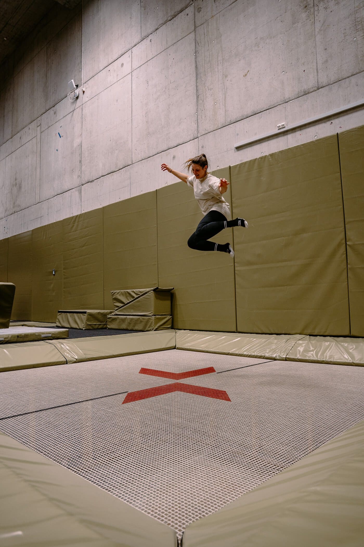 Sprung in der Academy