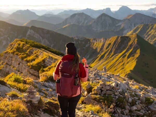 Sonnenaufgang am Schafreuter auf 2.102 Metern.