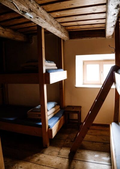 Mehrbettzimmer Tölzer Hütte